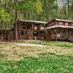 custom built homes barn left view
