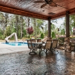 custom built homes carport patio
