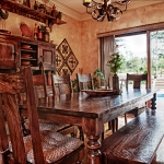 custom built homes dining room sliding glass door