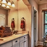 custom built homes master bathroom