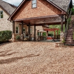 custom built homes carport