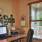 custom built homes personal office