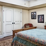 custom built homes spare bedroom