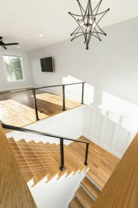 cobble-creek-custom-homes-barndominium-interior-loft-view-mooresville-nc copy